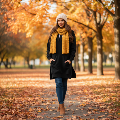 Oversized Hoodie Dress