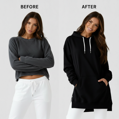 Oversized Hoodie Dress