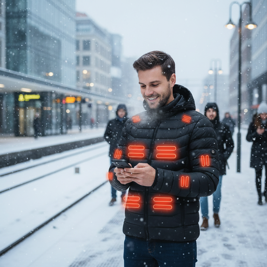 Heatcore Urban 8 – Doudoune chauffante à manches longues unisexe